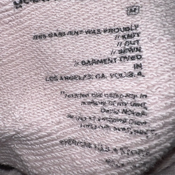 good hYOman Distressed Cropped Sweatshirt - Picture 9 of 11